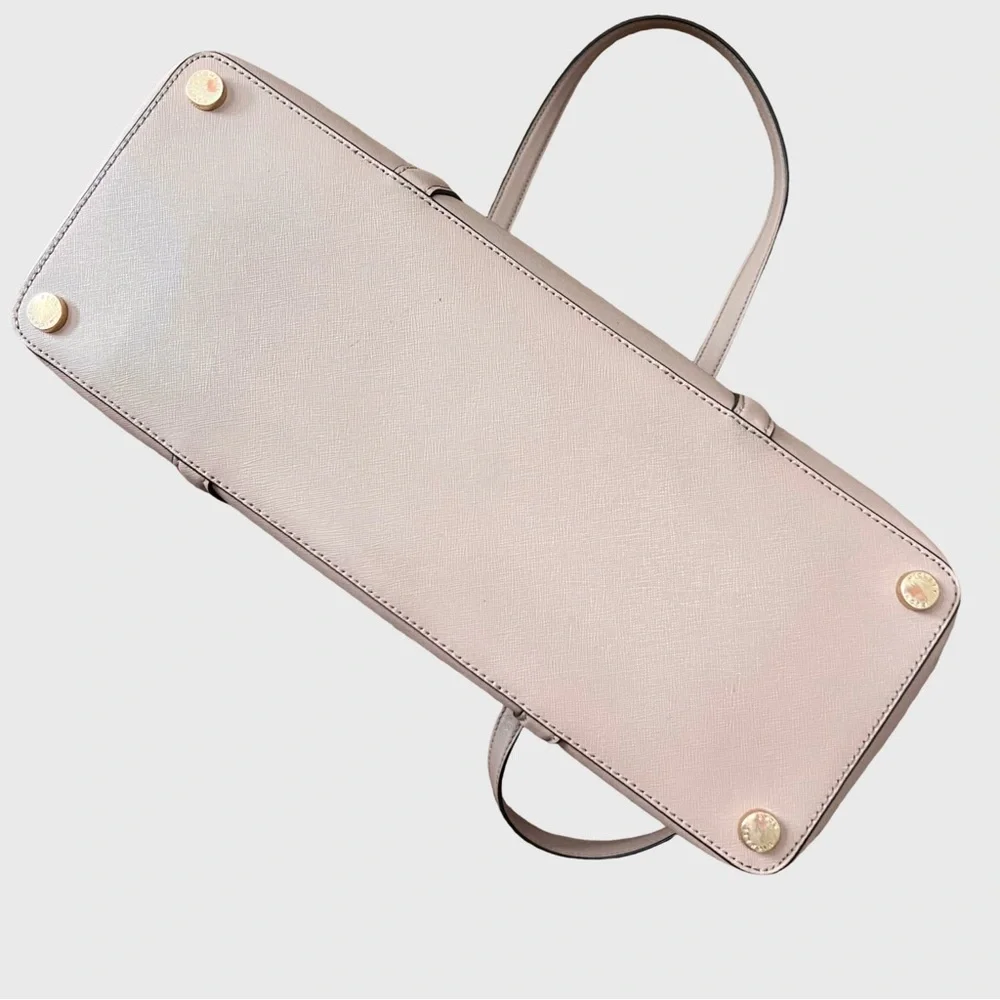 MICHAEL KORS Pink Sady Leather Tote Bag